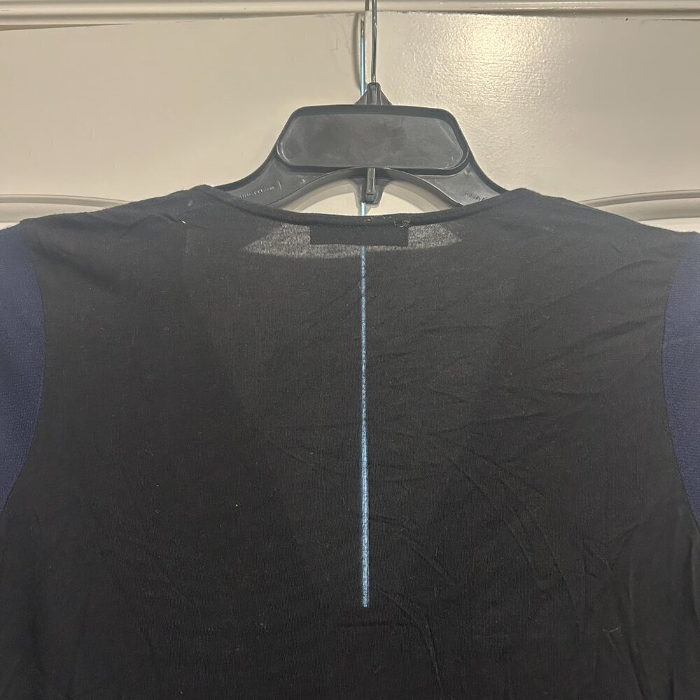 Zara W&B Navy and Black Long Sleeve Tunic Women’s Size M - Picture 9 of 12